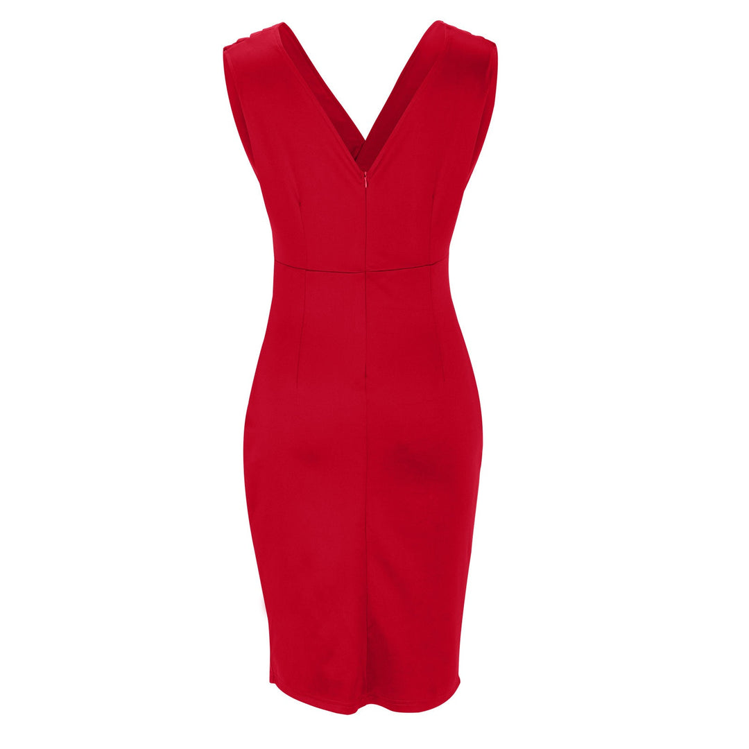 Fresia™ | Elegante vestido entallado con escote en V