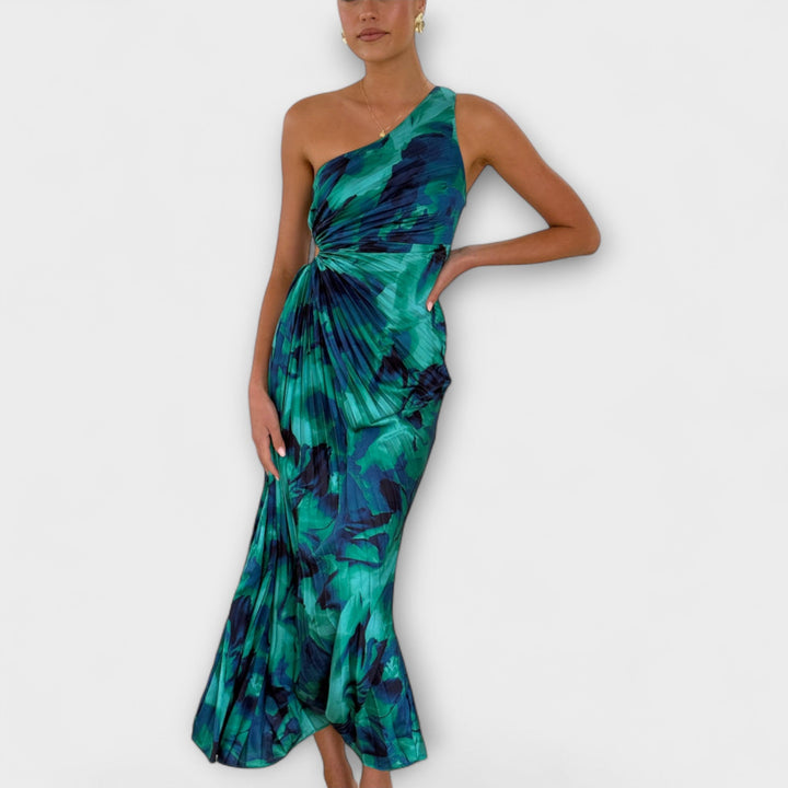 Sienna - Vestido Maxi Elegante con Escote