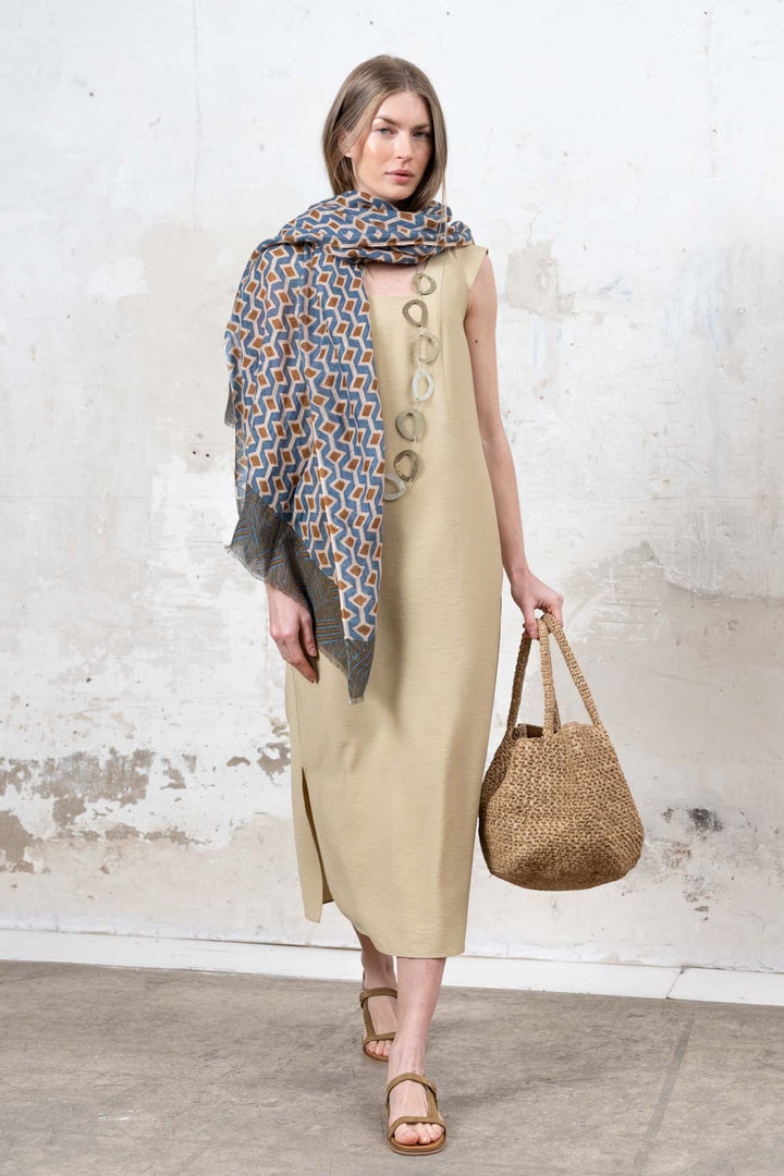 Vestido Tissi beige