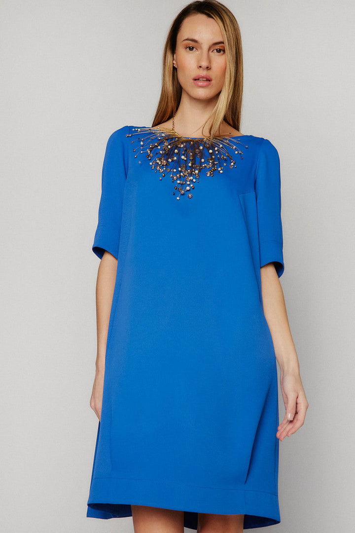 Vestido Azucena azul