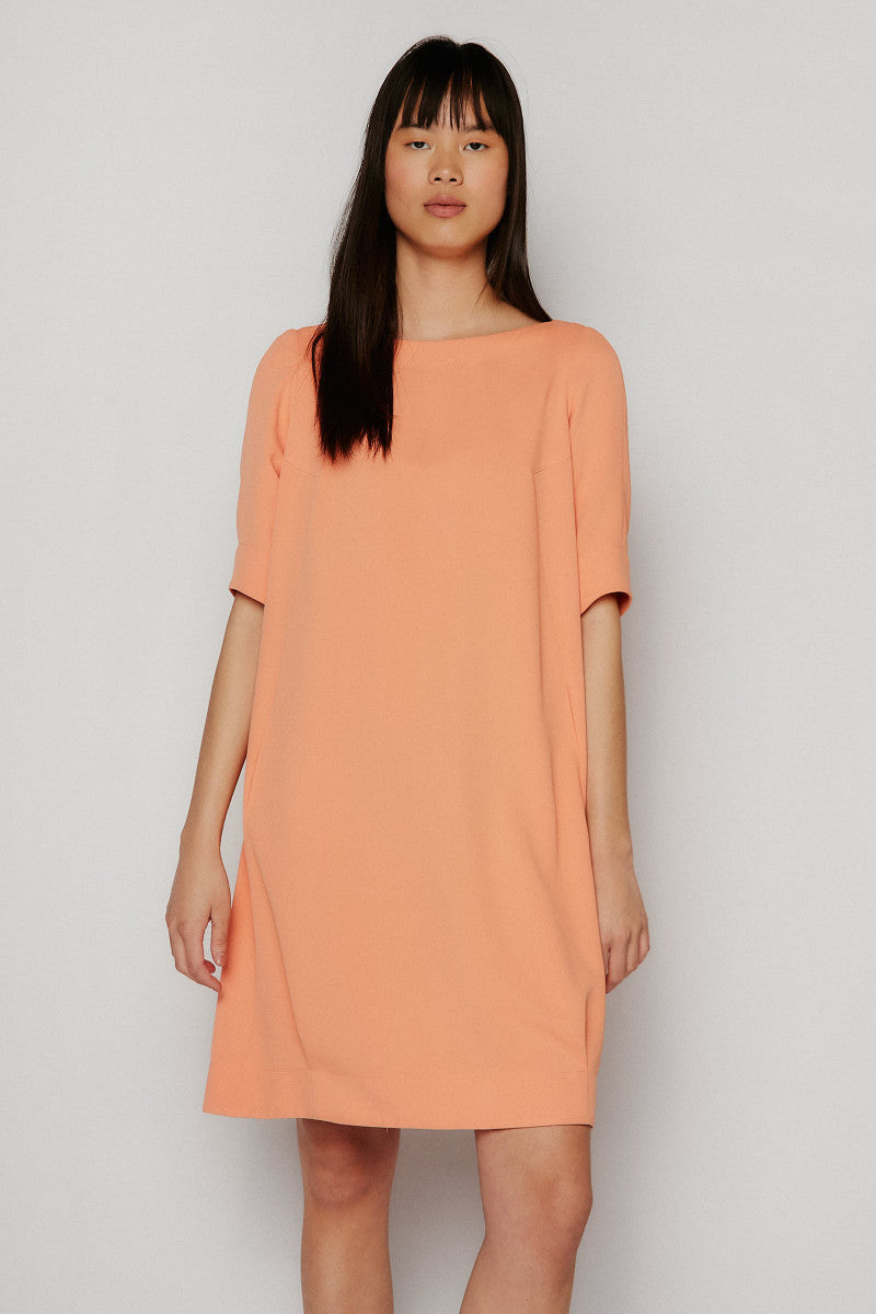 Vestido Azucena albaricoque