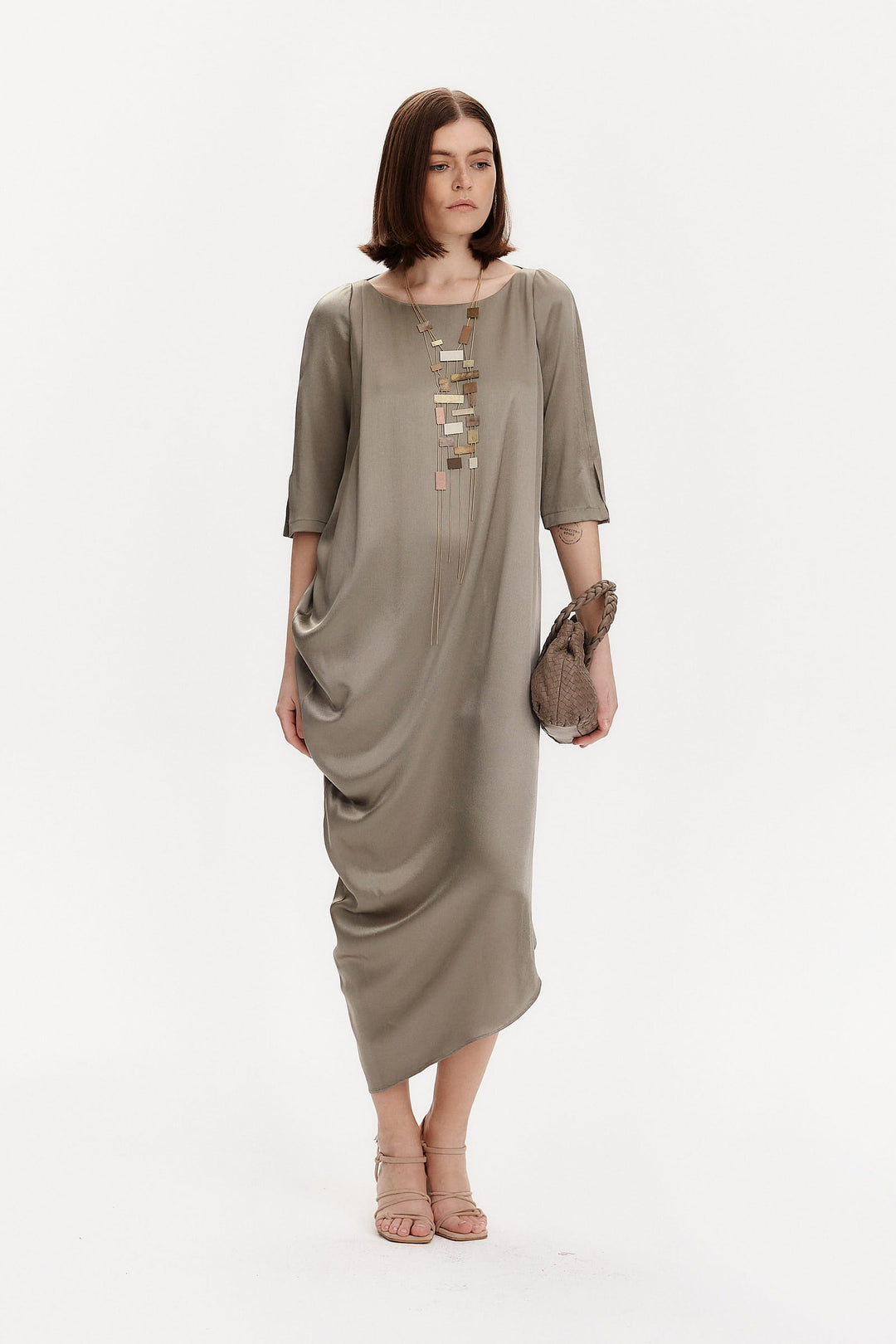 Vestido Olivia verde