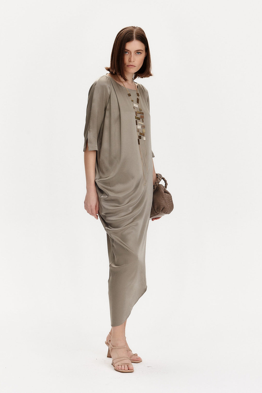 Vestido Olivia verde