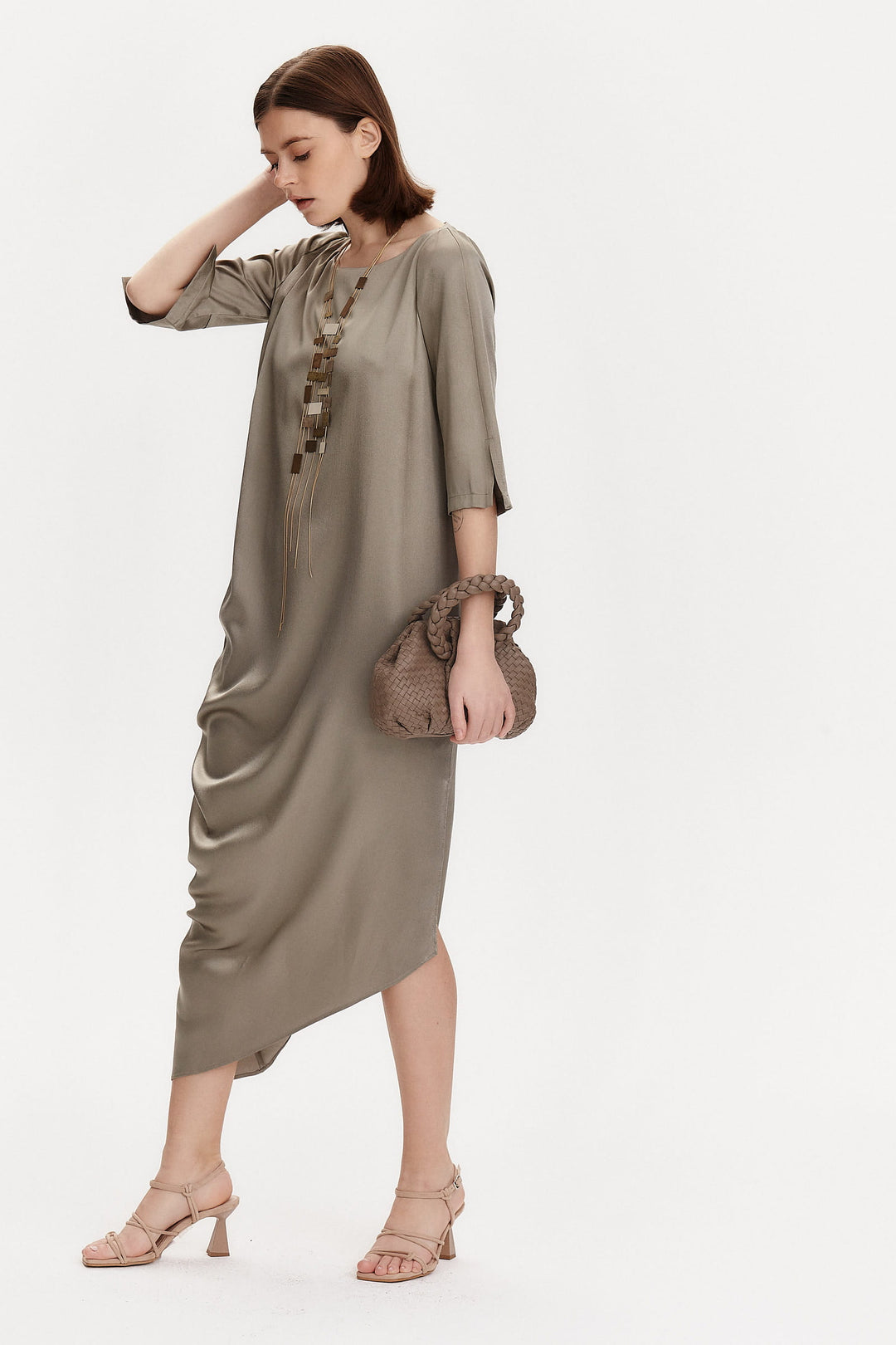 Vestido Olivia verde