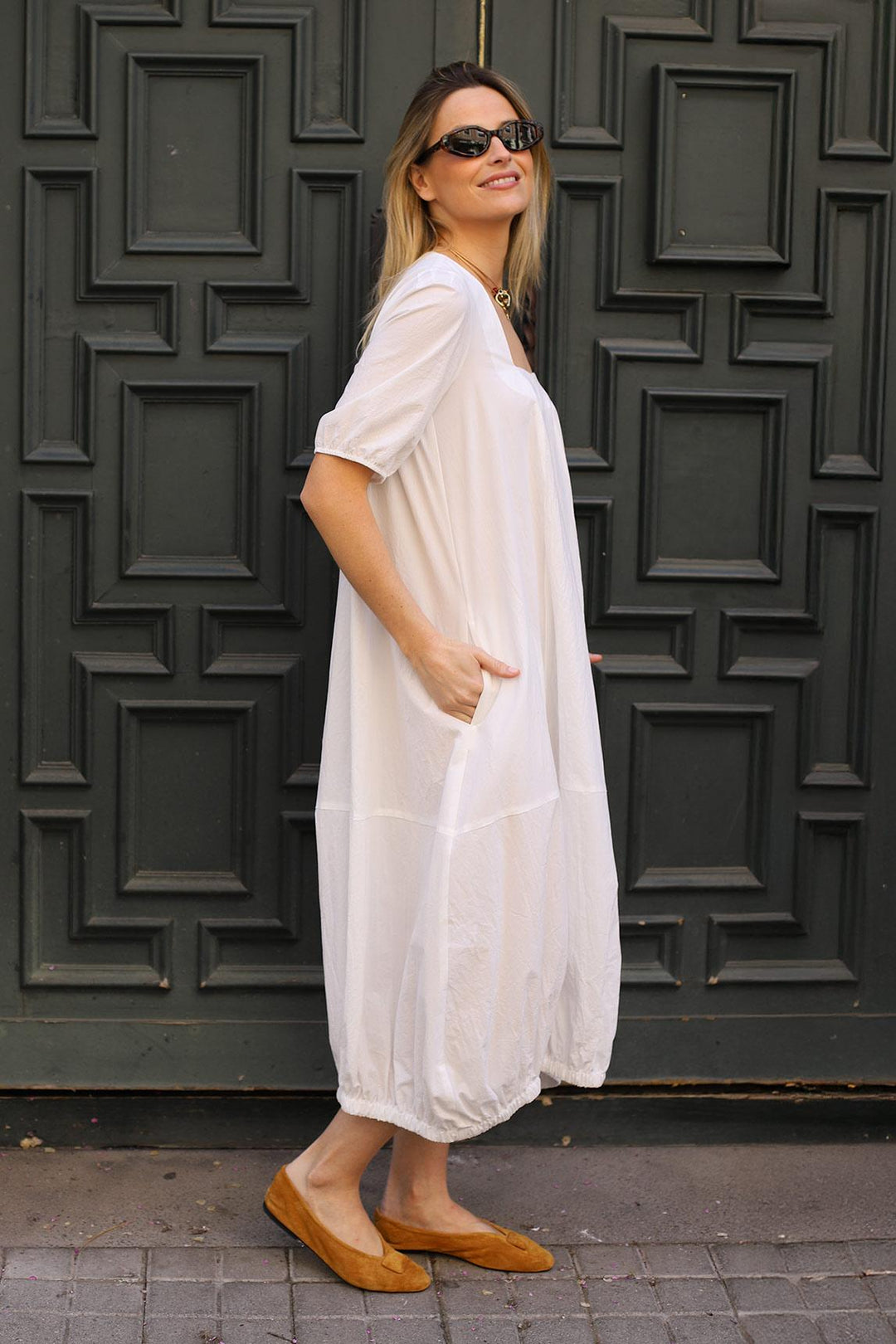 Vestido Zarela blanco