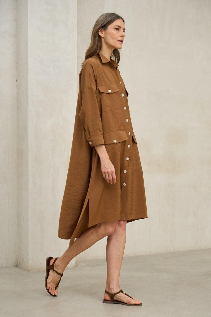 Vestido Maëron cobre