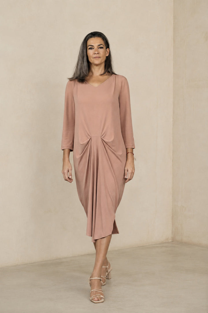 Vestido Huertel Rosa Palo