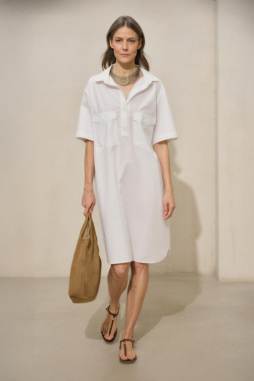 Vestido Orlena blanco
