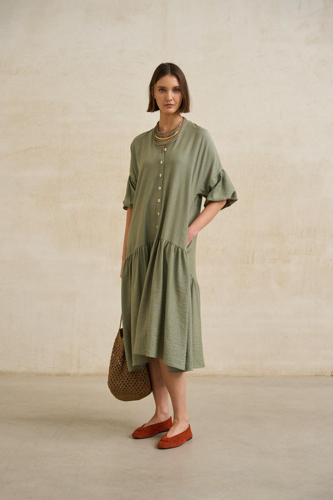 Vestido Arisse verde