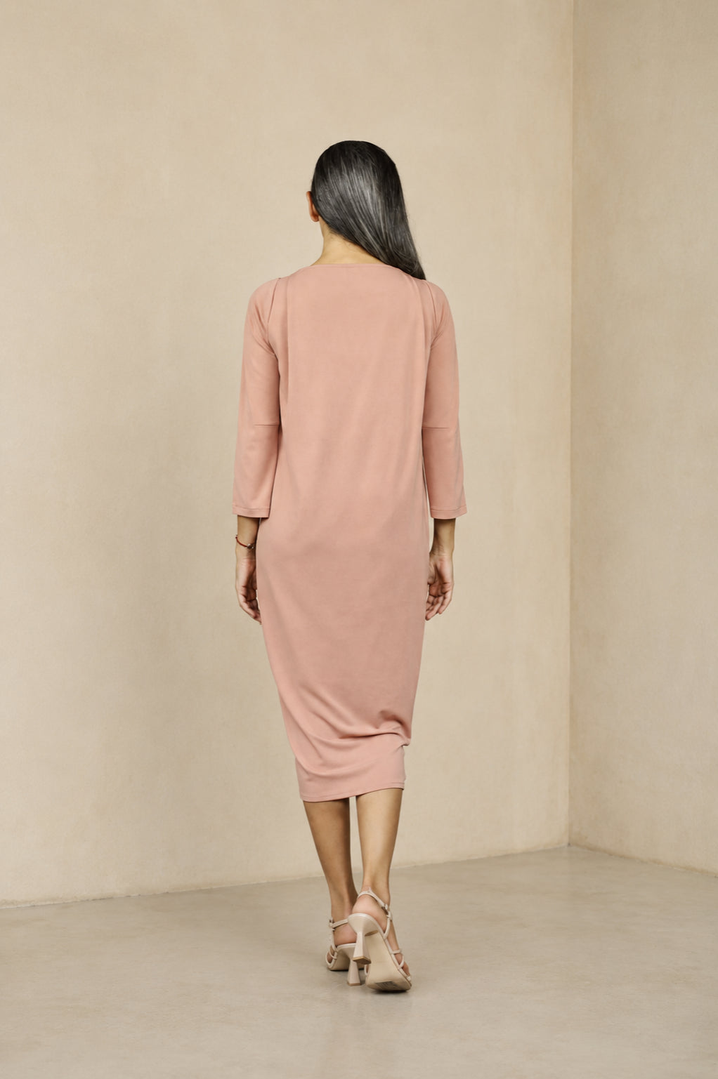 Vestido Huertel Rosa Palo