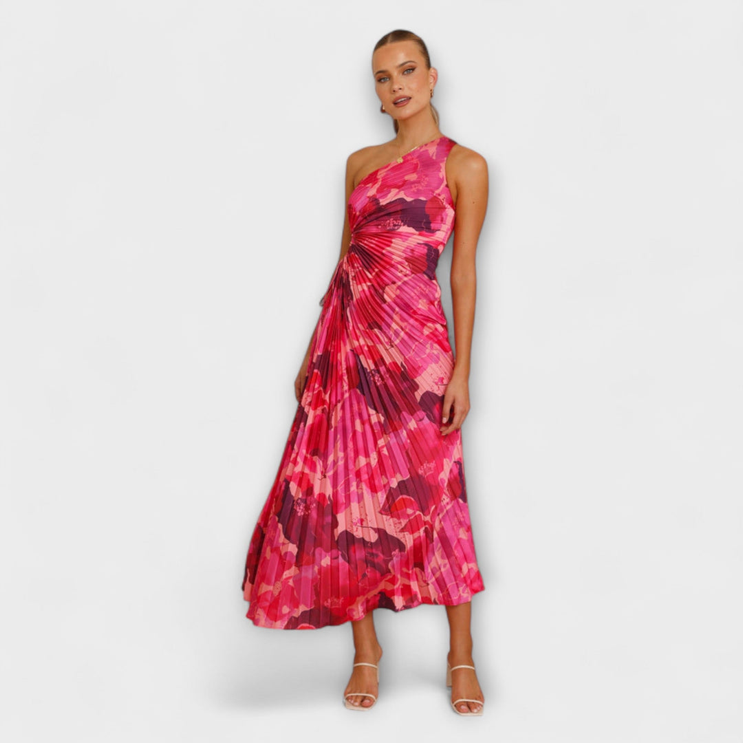 Sienna - Vestido Maxi Elegante con Escote