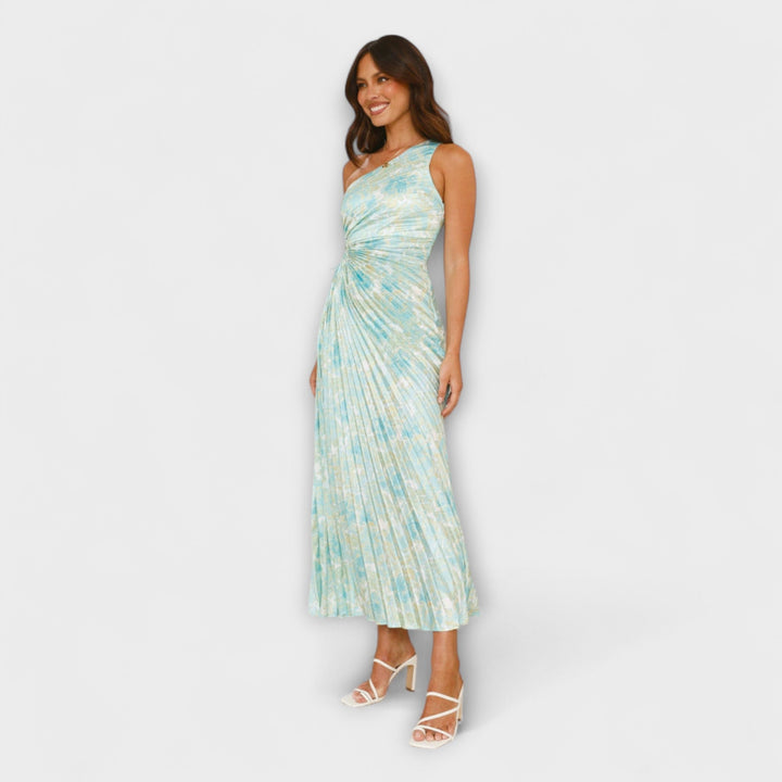 Sienna - Vestido Maxi Elegante con Escote