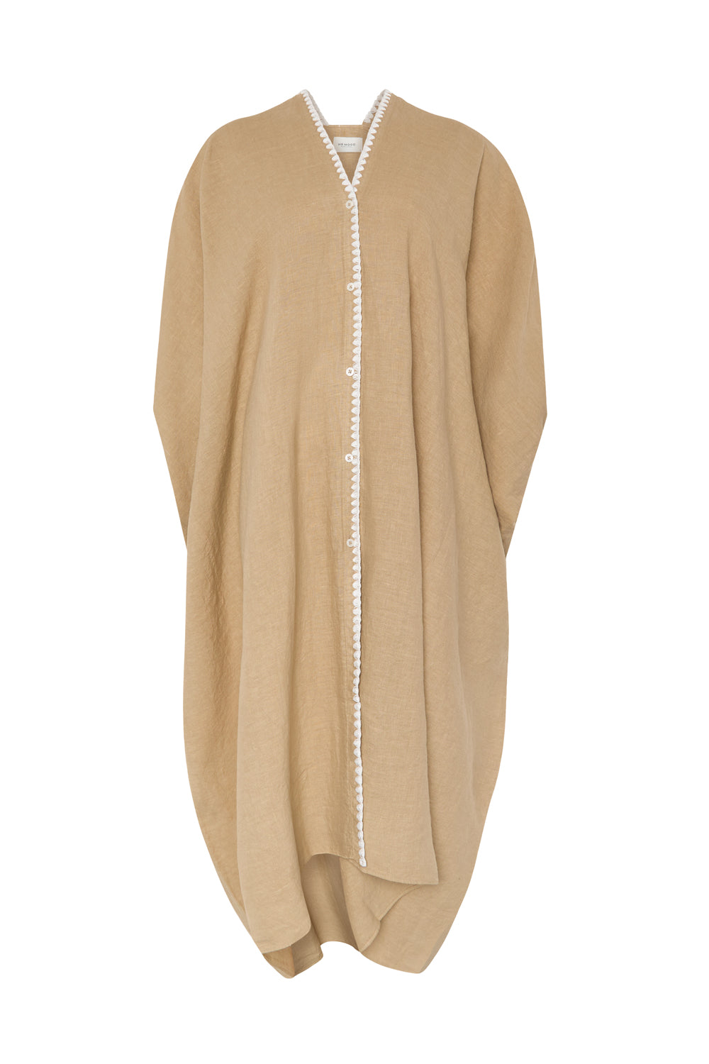 Mrs Tulum Tunic Clay/White