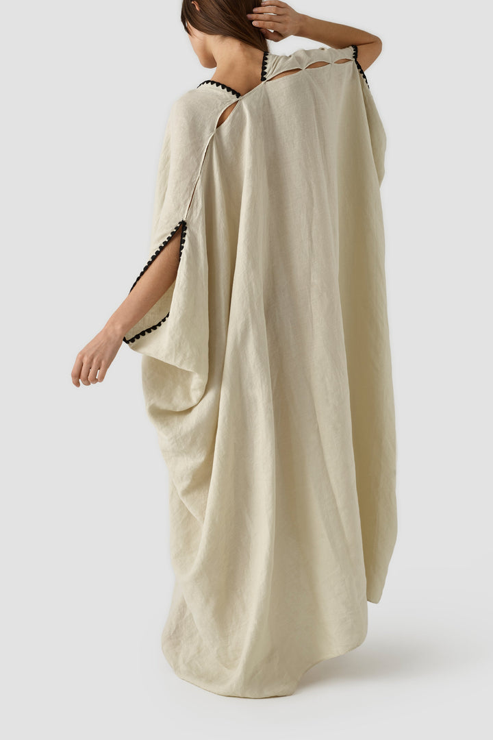 Mrs Tulum Tunic Pelican Black