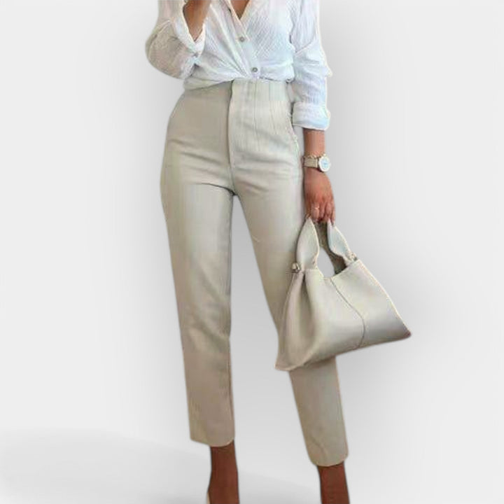 Amálie - Pantalones Elegantes para Uso Diario