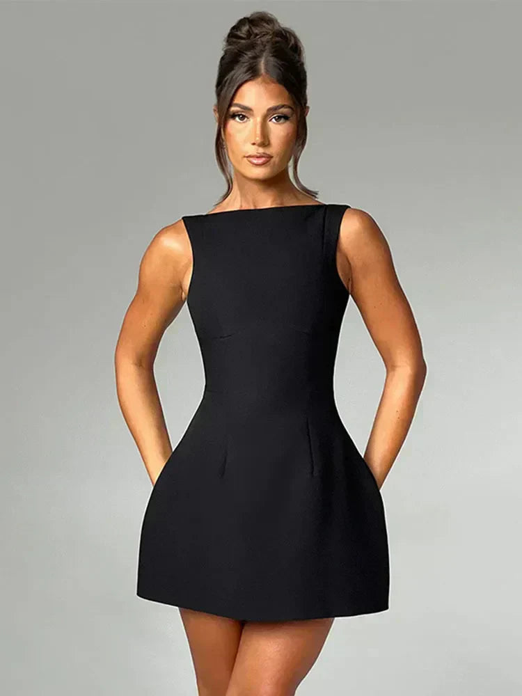 Vestido Virginia™ Elegante con Espalda Abierta
