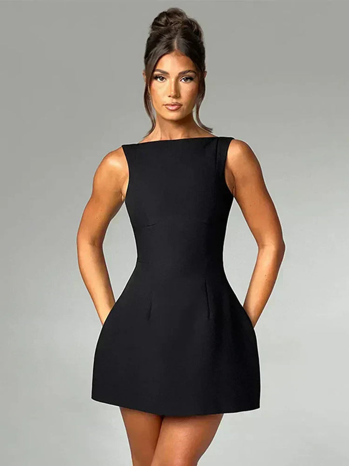 Vestido Virginia™ Elegante con Espalda Abierta