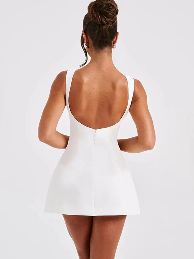 Vestido Virginia™ Elegante con Espalda Abierta