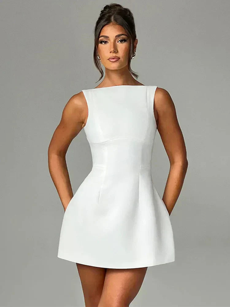 Vestido Virginia™ Elegante con Espalda Abierta