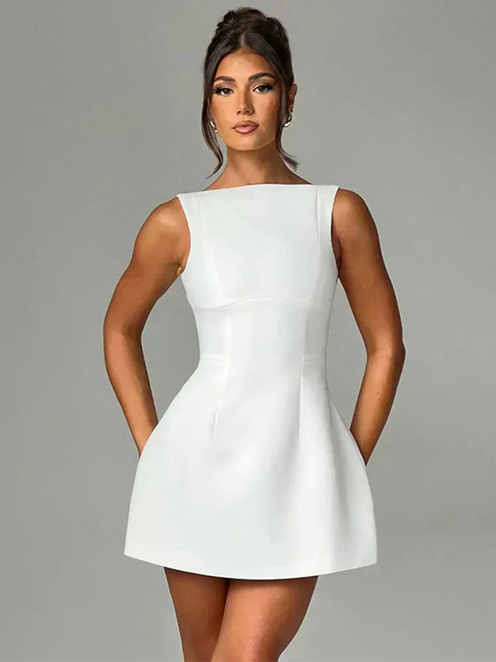 Vestido Virginia™ Elegante con Espalda Abierta