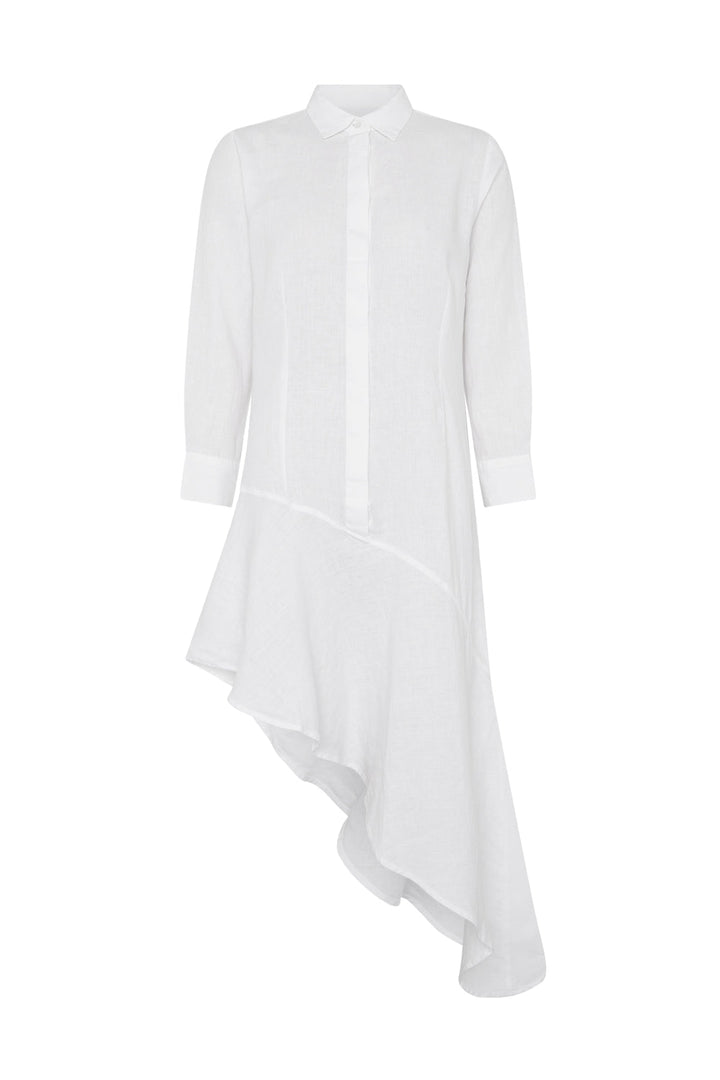 Mrs Loma Dress White